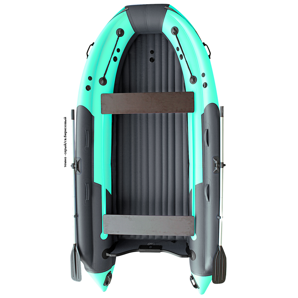 Лодка ПВХ Angler SKAT Тритон 390NDFi с Интегрированным фальшбортом ( Скат 390FI ) -