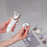 Эпилятор TIMBERK белый с золотом 
T-EP02N6