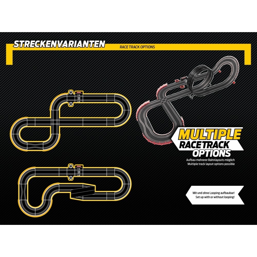 Carrera GO!!! - Автотрек 5,3 м Chase'n Race + 2 машинки 62577 / артикул   62577  / GTIN 4007486625778