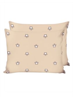 Постельное белье Сказка "Котики (компаньон)" 2-спальный Наволочка 50х70 см 2 шт Простынь на резинке 160х200 см Пододеяльник 175х215 см, перкаль