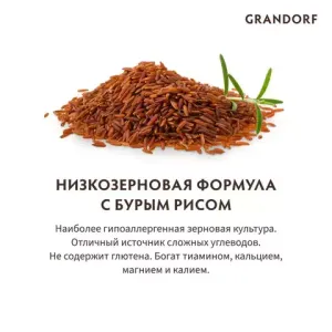 Сухой корм Grandorf DOG Lamb&Turkey MINI для взрослых собак мелких пород, ягнёнок с индейкой