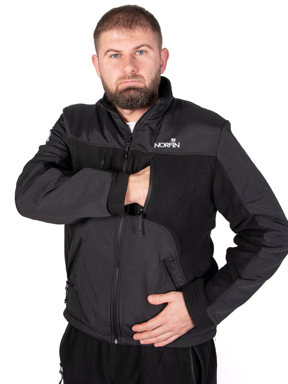 Костюм флис. Norfin POLAR LINE 2 GRAY 05 р.XXL