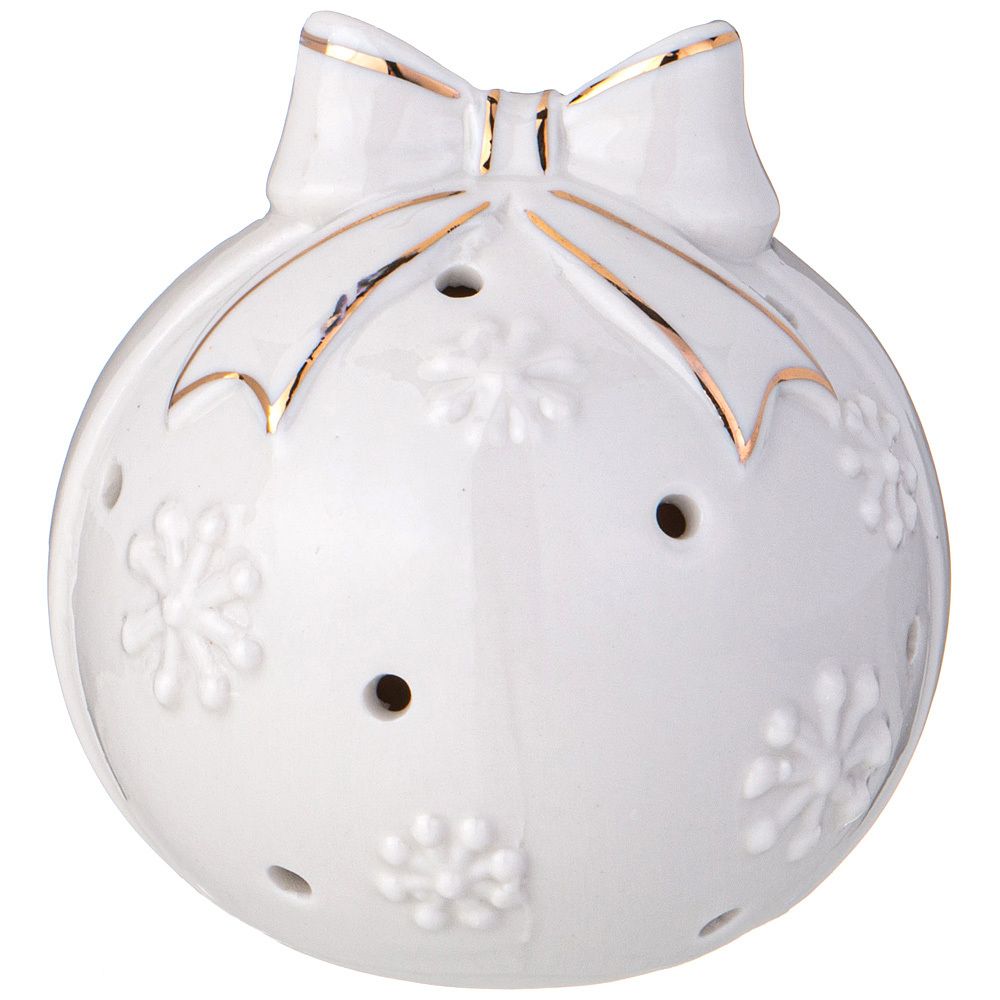 ФИГУРКА "ШАР" С LED-ПОДСВЕТКОЙ 9,2*8,9*9,4* СМ