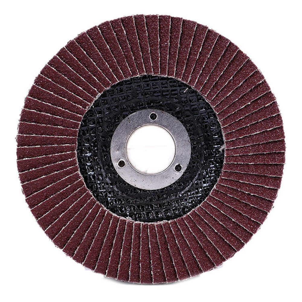 Круг MESSER шлифовальный лепестковый торцевой плоский (электрокорунд) А40(П) 125х22