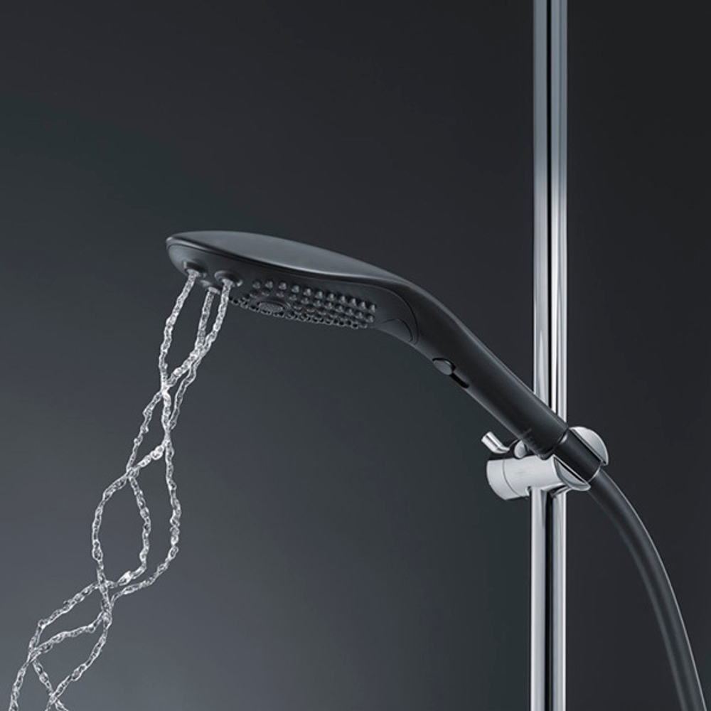 Черная насадка для душа Womanizer Wave Black WZ26808671