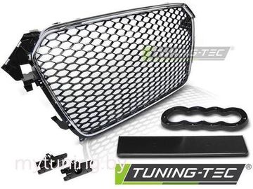 Решетка радиатора RS-TYPE CHROME BLACK для Audi A4 B8