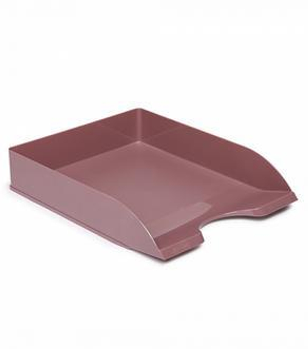 Лоток горизонтальный Дельта бордовый Agra (Стамм)