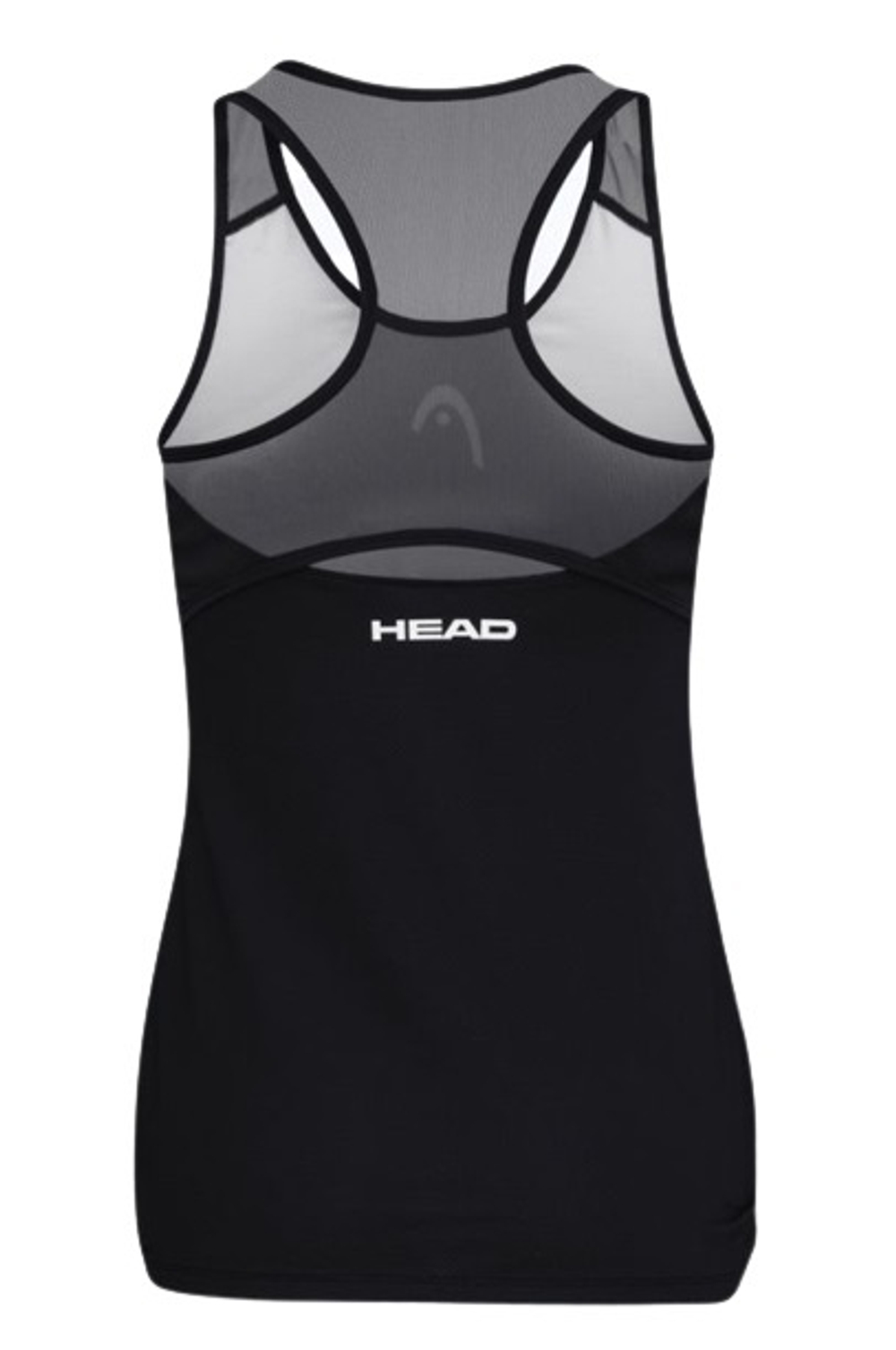 Топ теннисный Head Play Tech Tank Top W - black/print padel