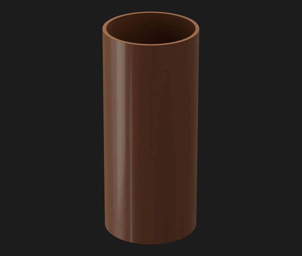 Döcke PREMIUM Труба водосточная 1м (Каштан)