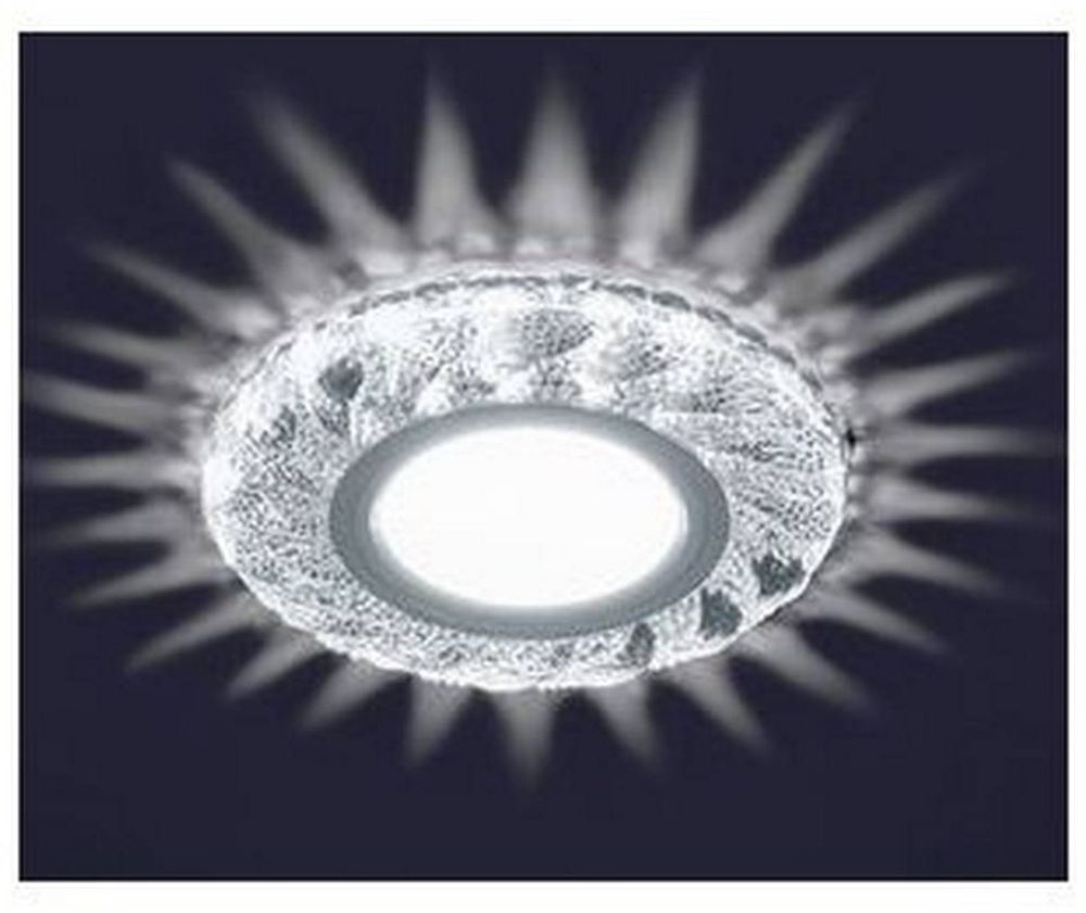Светодиодный точечный светильник ES-907/GX53-125-4W/NW-CLEAR/CLEAR-220-IP20