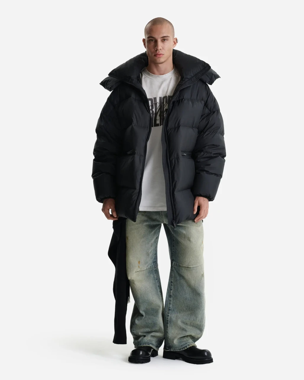 Гиперобъемный пуховик