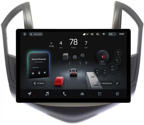 Магнитола для Chevrolet Cruze 1 2012-2015 (рамка черная) - Teyes CC4-PRO монитор 13" 2K QLED на Android 13, Быстрейшая, Snapdragon 778G, ИИ, CarPlay, DSP, 4G SIM-слот