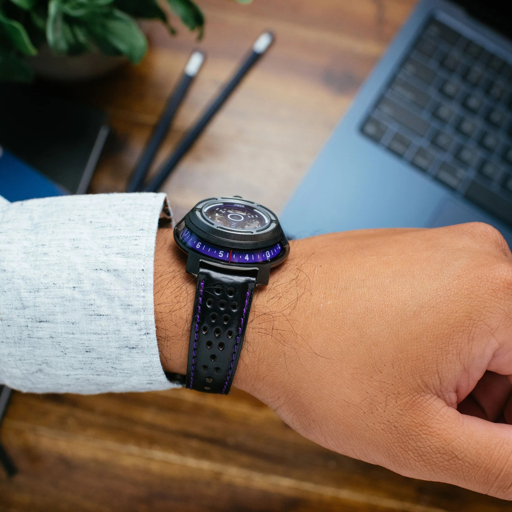 Часы Invertor II Automatic Gunmetal Purple