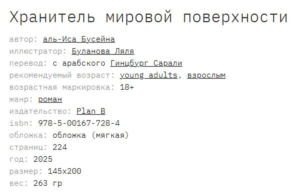 🖤 Серия «Plan B»: Книги, которые не боятся быть собой