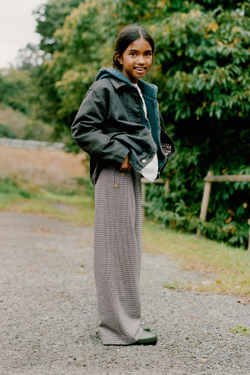 ZARA БРЮКИ WIDE LEG ЖАККАРД С ПУГОВИЦАМИ, КОРИЧНЕВЫЙ