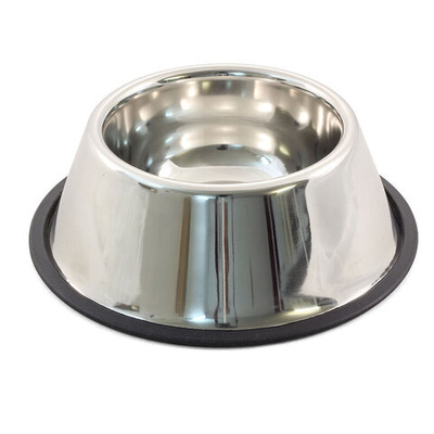 Миска металлическая на резинке, 0,80л, Triol