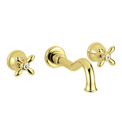 Смеситель Migliore Princeton Plus 19442 скрытого монтажа для раковины - золото купить