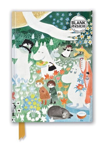 Bloknot \ Блокнот \ Notebook  Moomin: Dangerous Journey (Foiled Blank Journal)