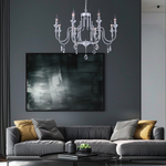 Citilux Рига CL437181 Люстра подвесная Хром