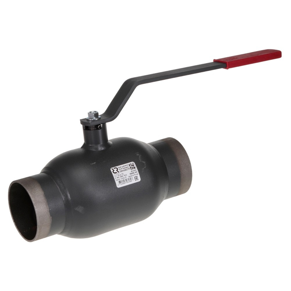 Кран шаровой РИДАН JiP-R Standard WW Ду80 Ру16 с рукояткой, стандартный проход