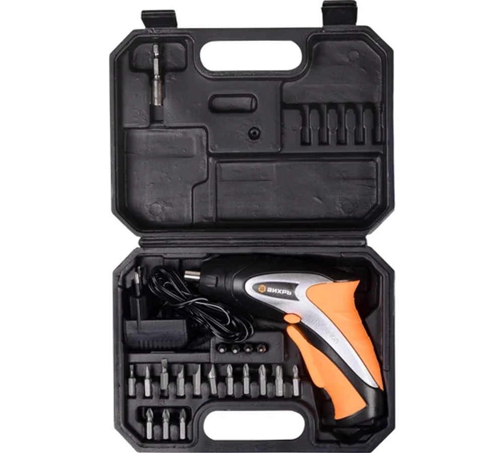 Аккумуляторная отвертка Вихрь ОА-3,6-К