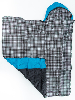 Спальный мешок VERMONT PLUS L-zip от -15C (с подголовником 230х90)INDI