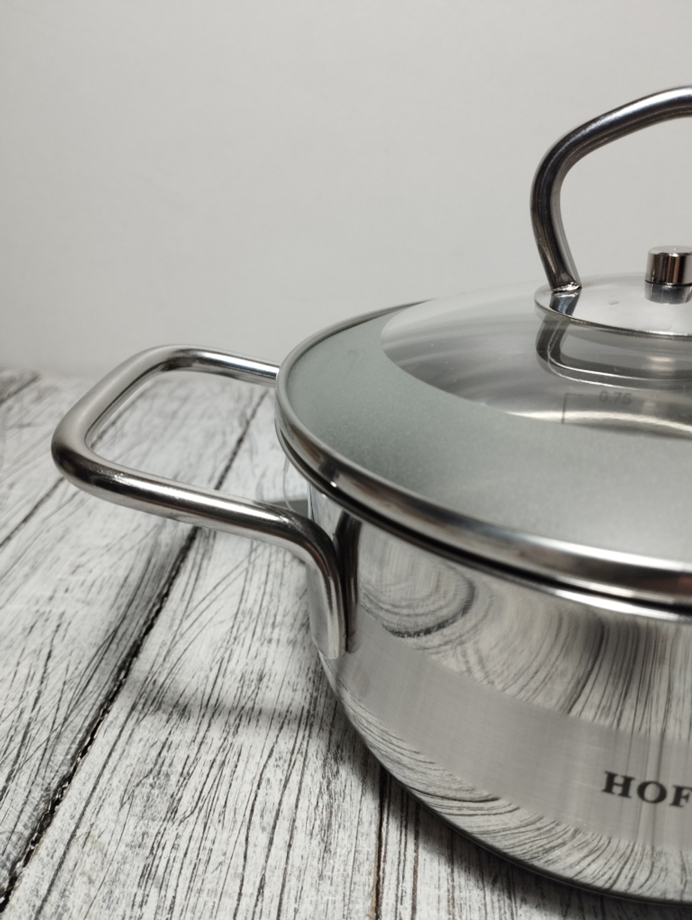 Кастрюля 1,0л 3-х слойное капс дно д14см НМ 5314