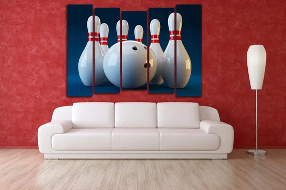Модульная картина "Боулинг клуб"