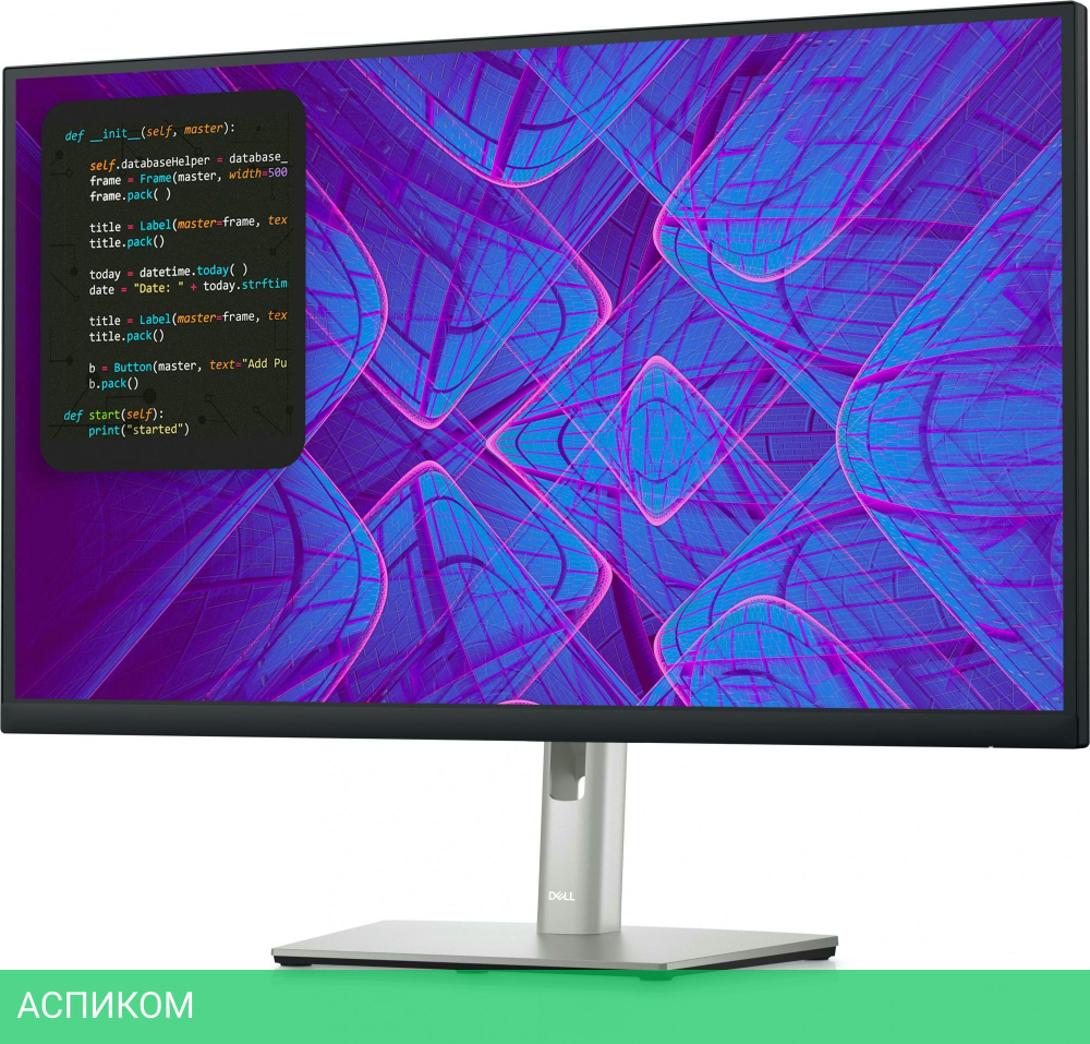 Монитор Dell P3223QE черный (210-BEQZ)