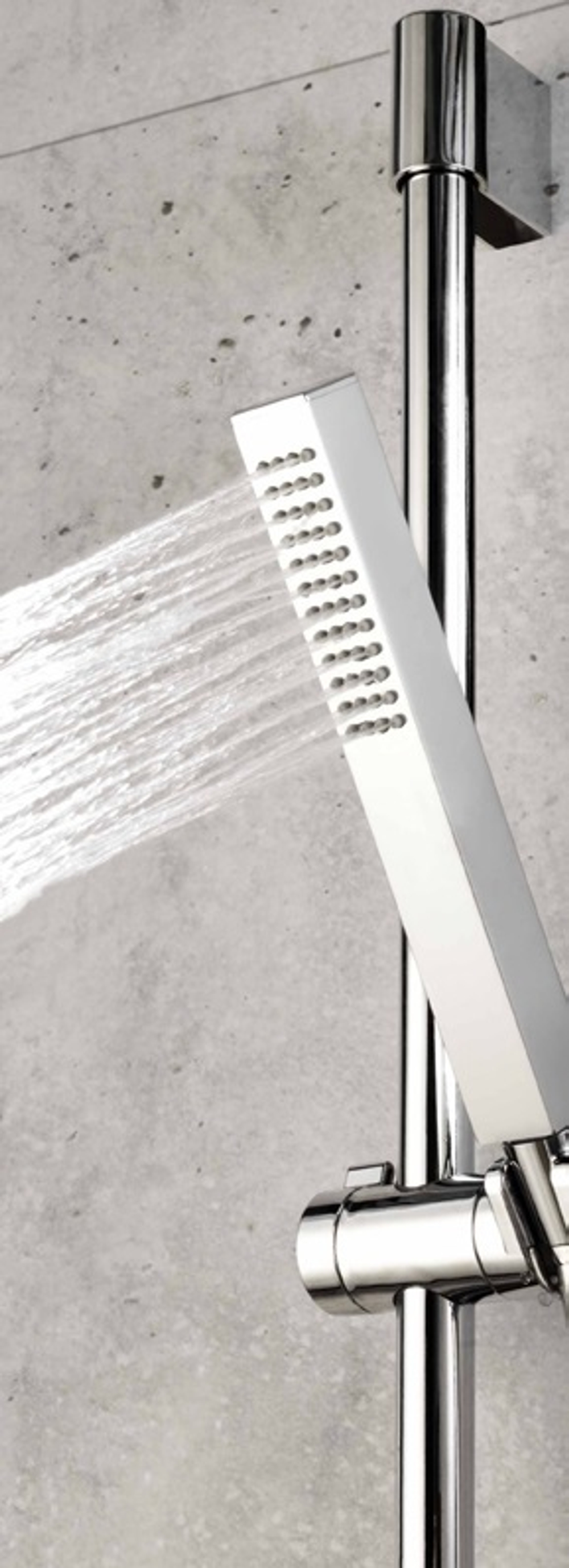 Душевая система с термостатом и тропическим душем для ванны BLAUTHERM 944802RPK225