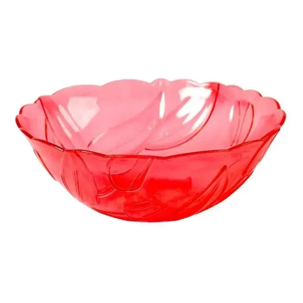 Салатник Тюльпан большой, Красный