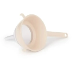 Сито (диам.130мм)(с воронкой)(бежевый)