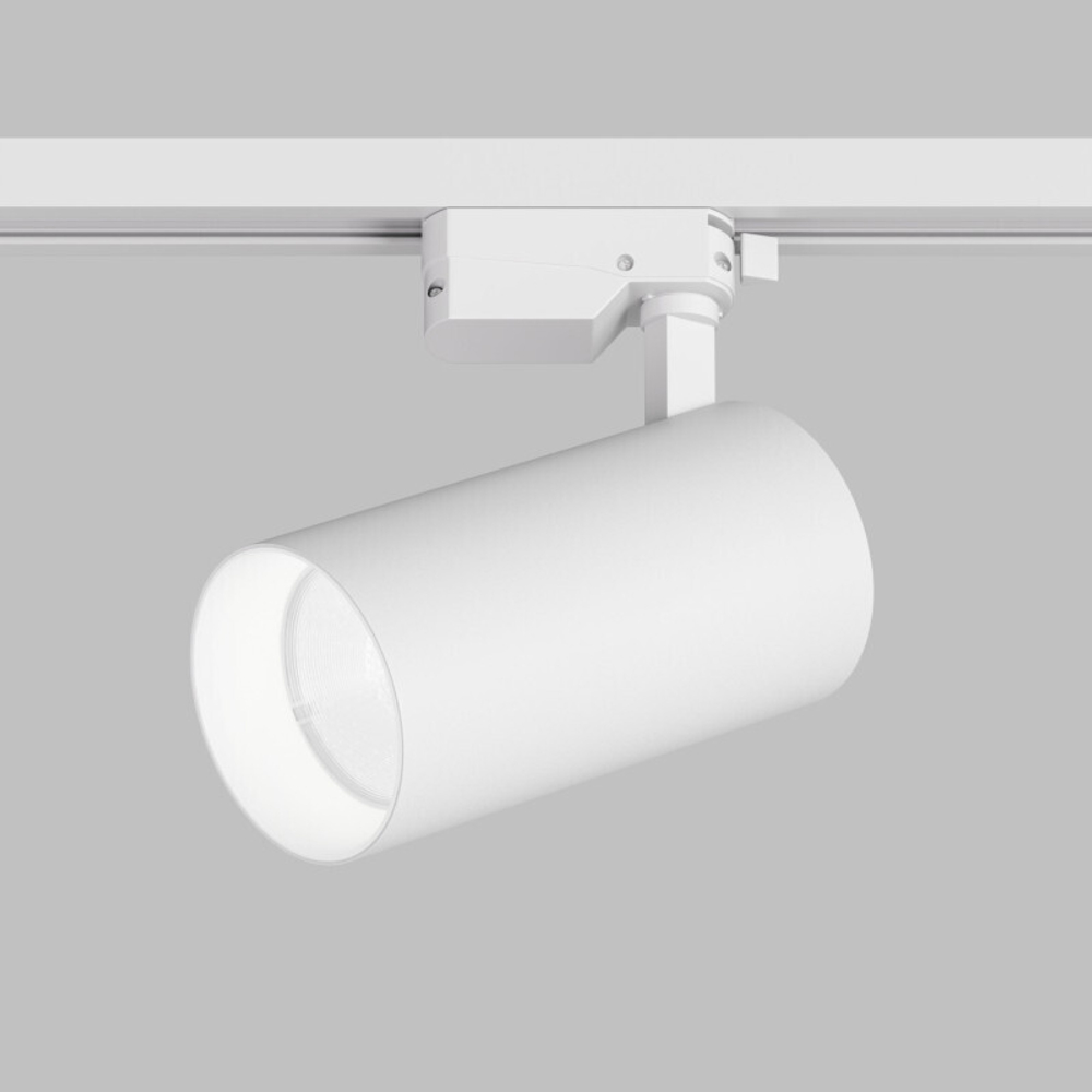 DK6456-WH Трековый светильник SOLID KOPER, 155мм, d80, 220V, LED 4000K, 30W, IP20, белый, алюминий