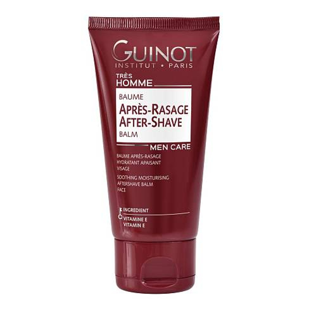 Baume Aprés-Rasage Охлаждающий бальзам с легкой кремовой текстурой и свежим ароматом на основе ментола и успокаивающих растительных экстрактов предназначен для ухода за кожей после бритья.
