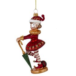 GAEM Украшение новогоднее "Девочка-эльф", L7,5 W5,5 H15,5 см