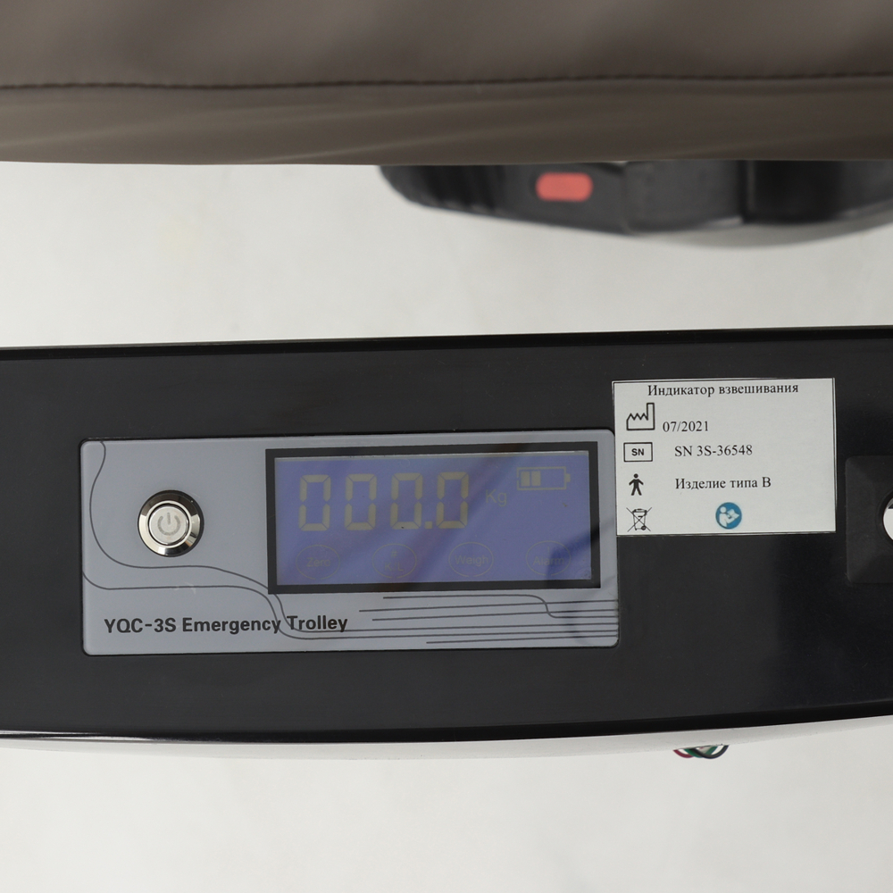 Каталка больничная MED-MOS ММ-НТ-3S со встроенными весами (KatB-41310R)