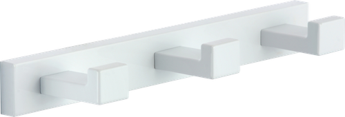 88053-F П/держатель 3 крючка (БЕЛЫЙ) GANZER (20/1шт)