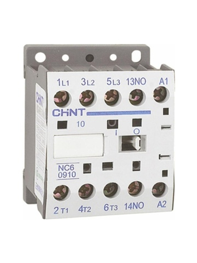 Контактор NC6-0910 9А кат. 230В AC 1НО (R) CHINT 247571