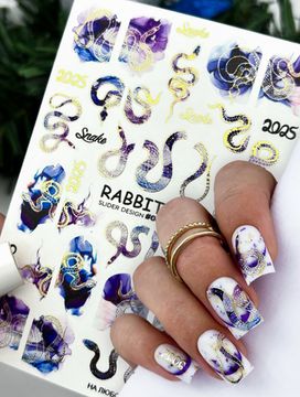 Слайдер для ногтей Rabbit 081 Foil