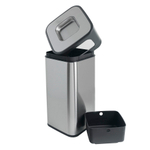 Урна уличная квадратная, пепельница, JAH-3223, 30л