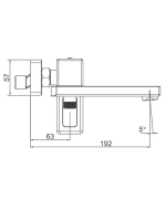 Смеситель для ванны Gappo G3217-6