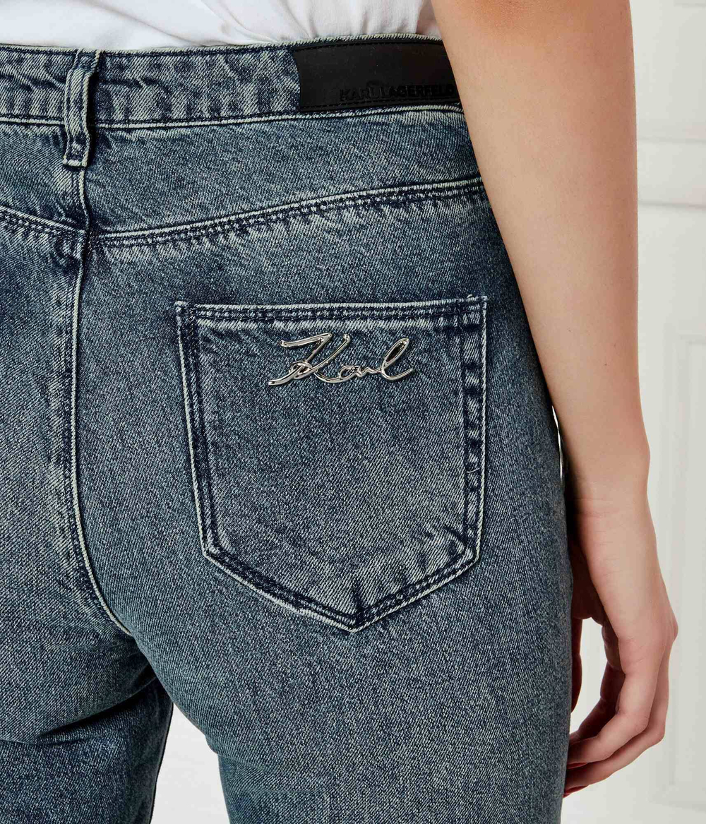 Джинсы Karl Lagerfeld - голубой(A1W10087)