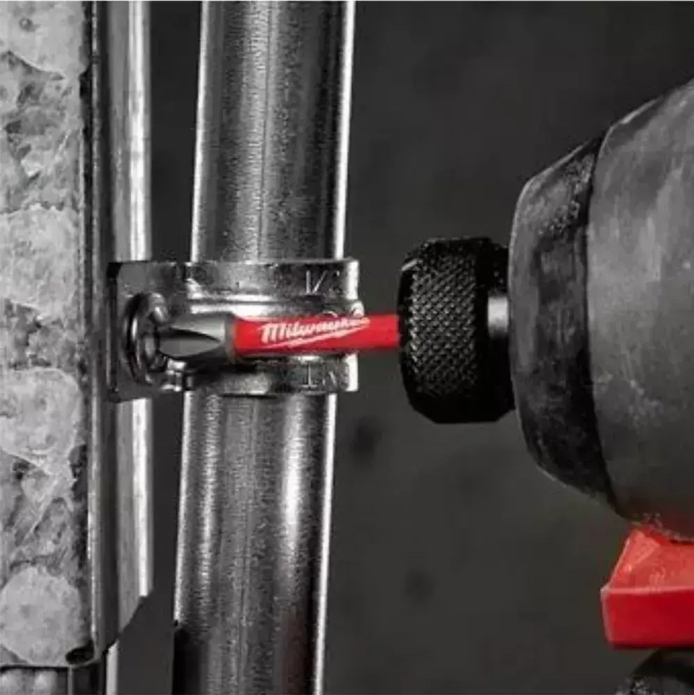 Бита Milwaukee SHOCKWAVE PH2 2 шт + PZ2 2 шт, длина 50мм