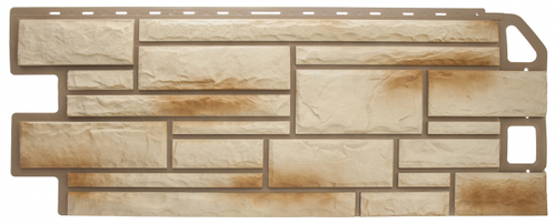 Фасадные панели Камень Альта профиль Ракушечник (сайдинг)