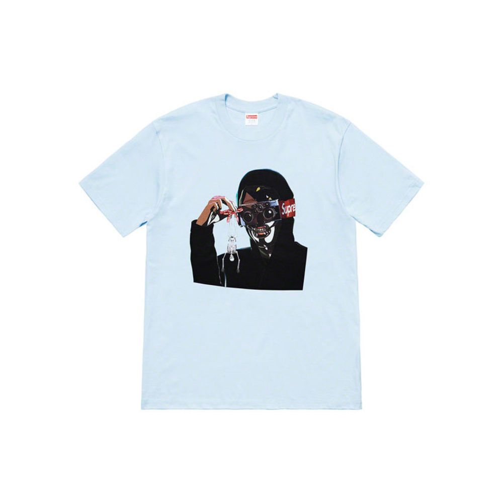 Supreme SS19 Creeper Tee Light Blue T