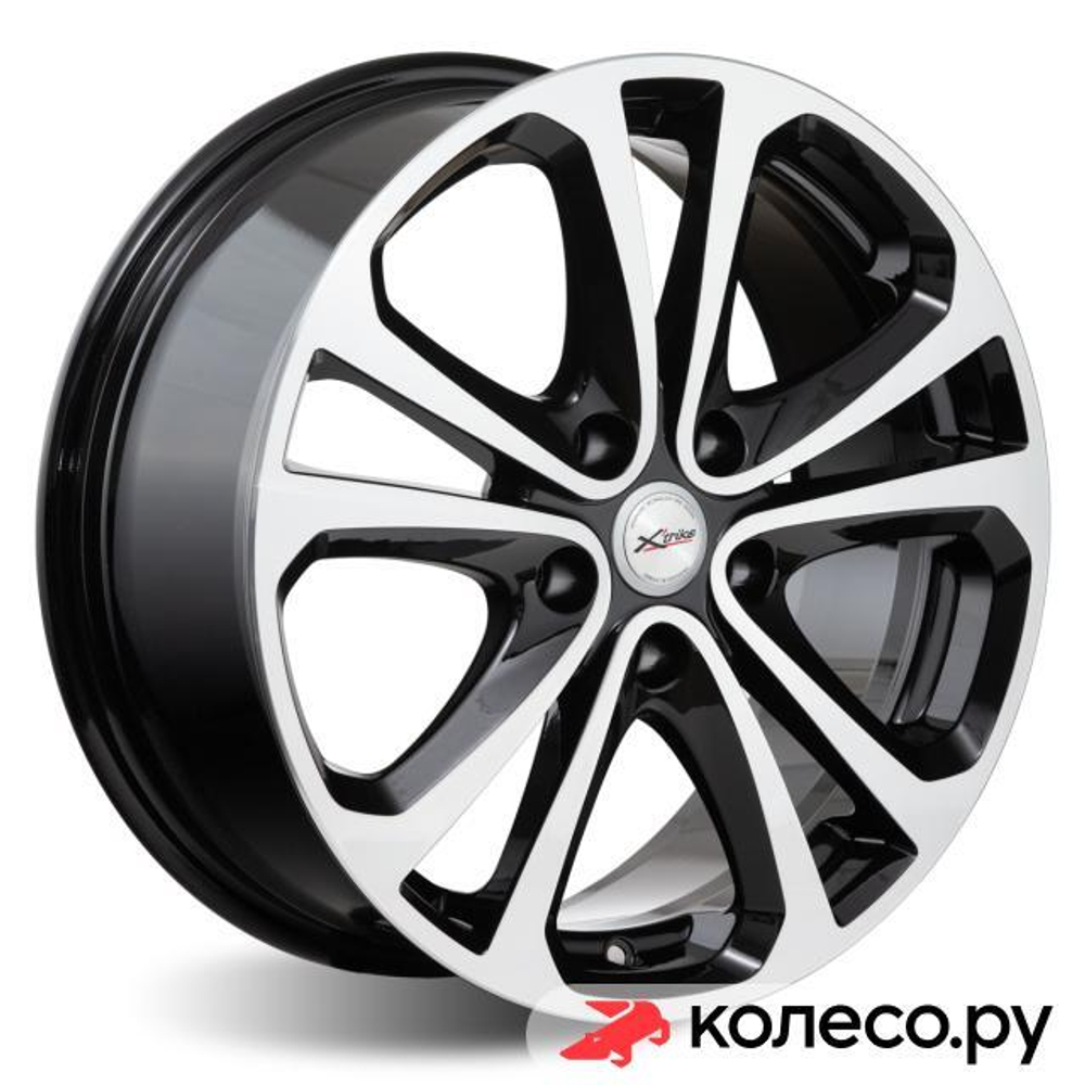 X-113M 7x17/5*108 D60.1 ET45 BK/FP