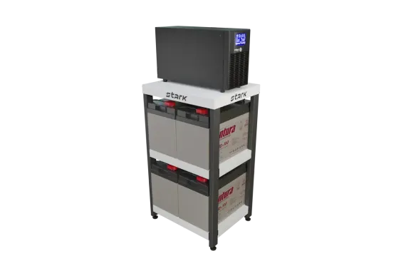 Комплект ИБП SC 2000 LI + GPL 12-100 х 2 шт. + стеллаж