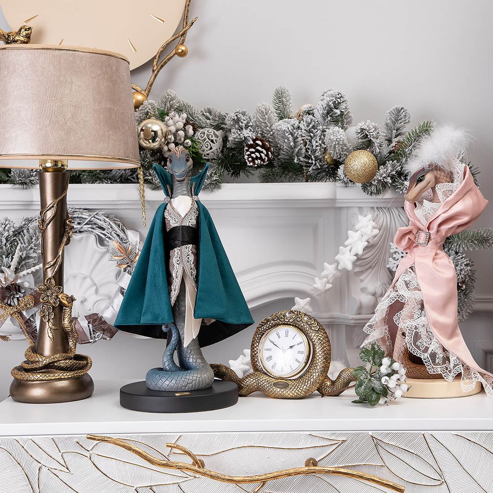 Кукла интерьерная коллекционная Змея Шарлотта