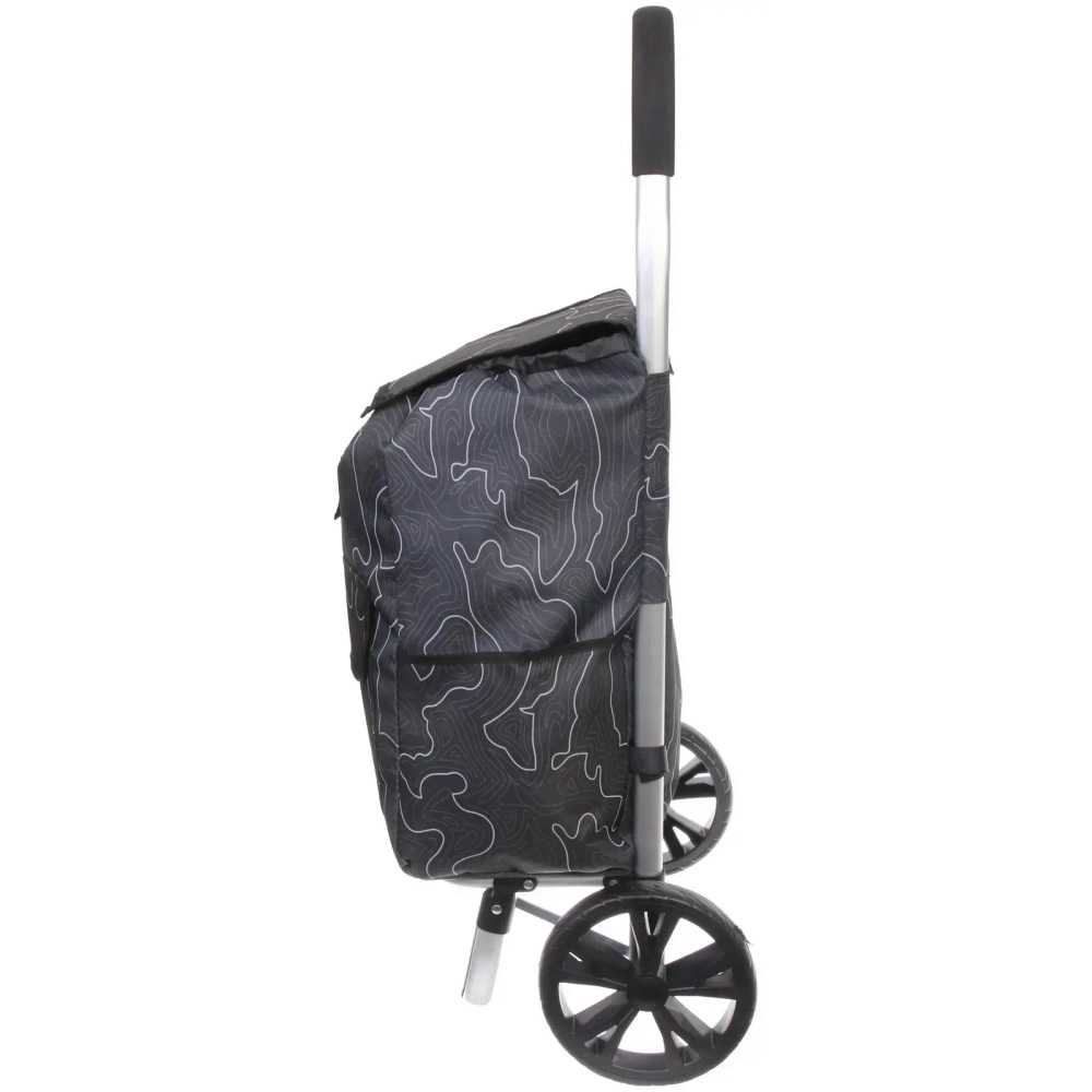 Тележка хозяйственная с сумкой (100*40*35см, колеса 21см,грузоподъемность до50 кг) SYD100B-4