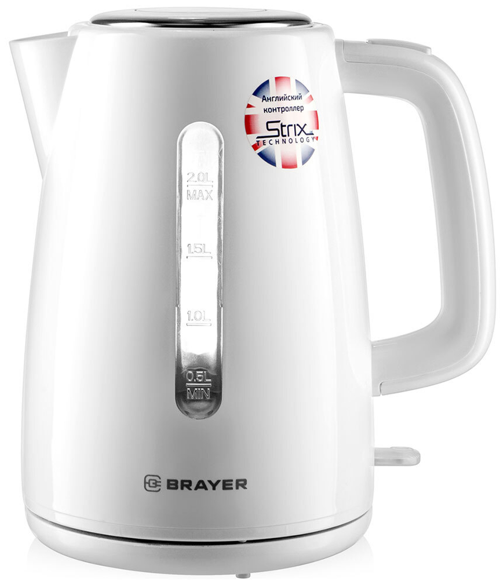 Чайник BRAYER 1058BR-WH белый